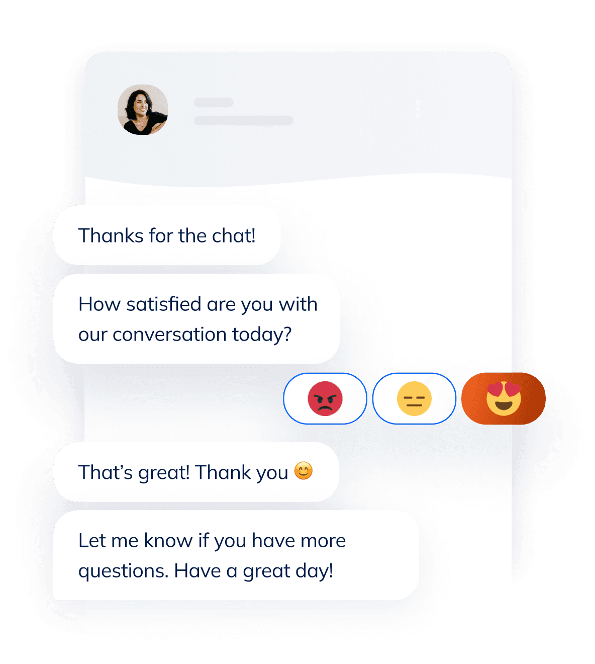 Collect customers’ feedback