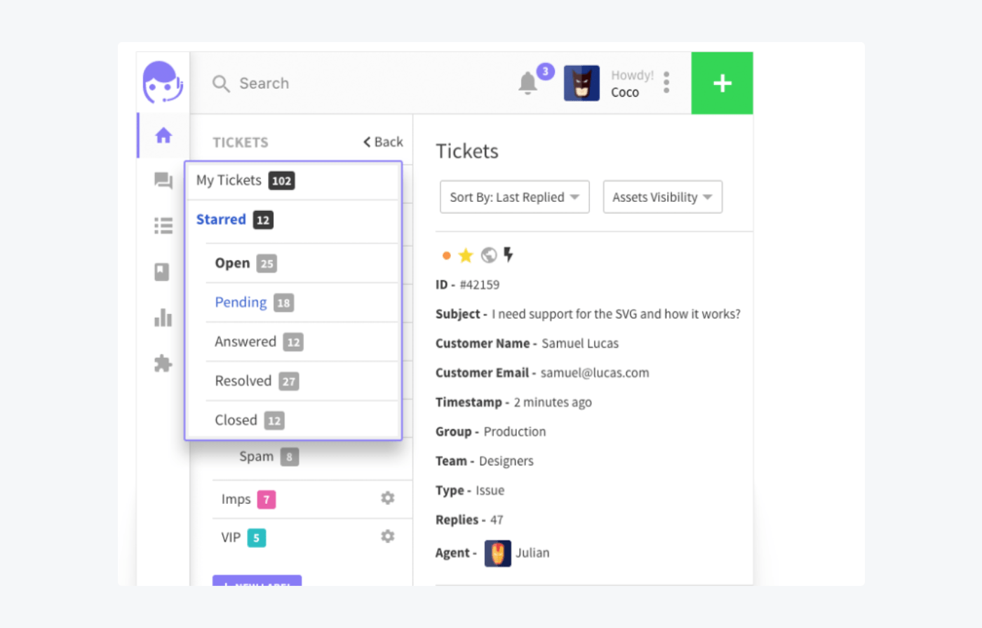 UVdesk helpdesk system