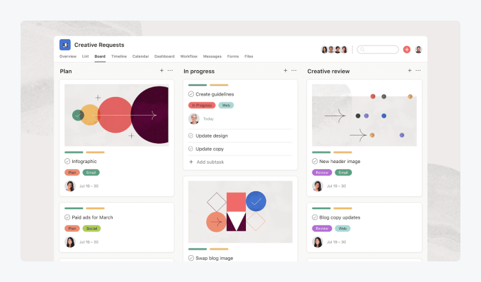 asana sales tool