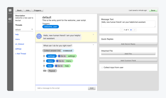 BotKit chatbot framework sample