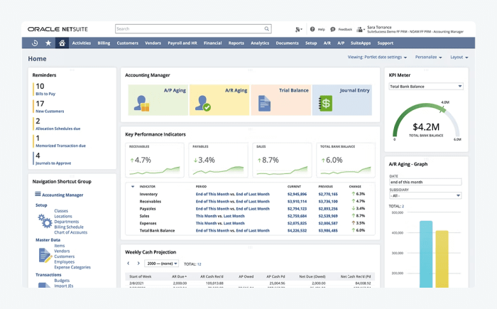 oracle panel view